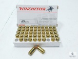 Winchester 45 Auto 230GR JHP, 50 Rounds