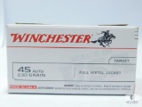 Winchester 45Auto 230GR FMJ 100 Round