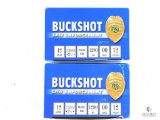 Two Boxes 20 Rounds Buckshot Law Enforcement 12GA 2 3/4