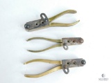 Three Bullet Mold Pliers