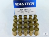 Magtech .454 Casull 260GR FMJ, 20 Rounds