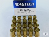 Magtech .454 Casull 260GR FMJ, 20 Rounds