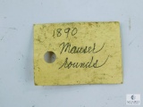 Mixed Lot of 1890 Mauser Bullets