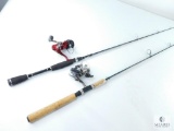 Cardinal 400 6' Rod with Kinetic Reel, & Shimano 6' with Syncopate Reel