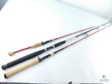 Two Berkley 7' Rods and Game Day 7' Rod