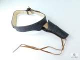 Western Style SAA Pistol Holster Rig with 12 Rounds .357 Ammo - W36