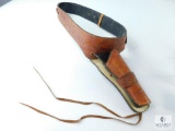 Western Style SAA Pistol Holster Rig. Waist size 38. Cartridge Size .22LR