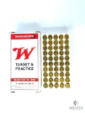 Winchester .380ACP 95 Gr. FMJ Target & Practice Ammo - 50 Rounds
