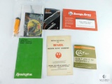 Assortment of Firearm Owner's Manuals