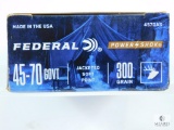 Federal 45-70 GOVT 300 GR Jacket Soft Point 20 Rounds