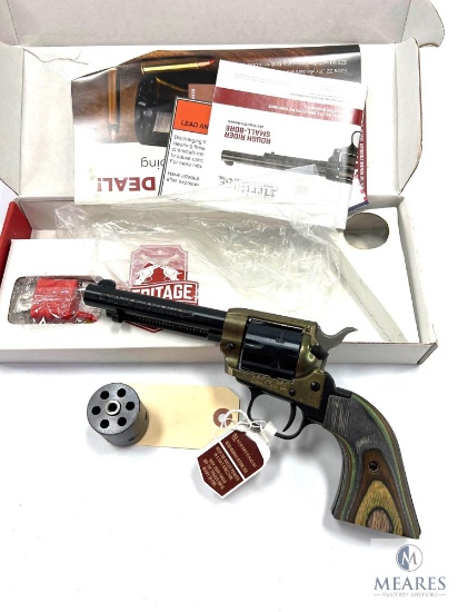 NEW Heritage Mfg HXRR22MCH4 .22LR/WMR Combo Revolver (4508)