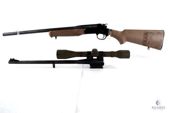 Rossi S201220 Single Shot 20Ga Break Action Shotgun w/Additional .22LR Barrel (5939)