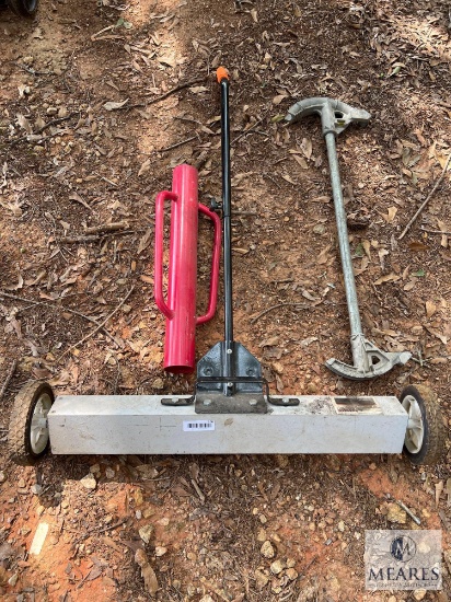 Post Pounder, Rolling Magnet and Pipe Bender