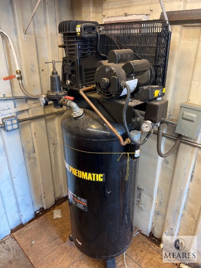Central Pneumatic 60-gallon 5 HP Oil Lubricated Upright Air Compressor