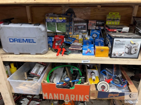 Large Lot of New and Used Hand and Power Tools