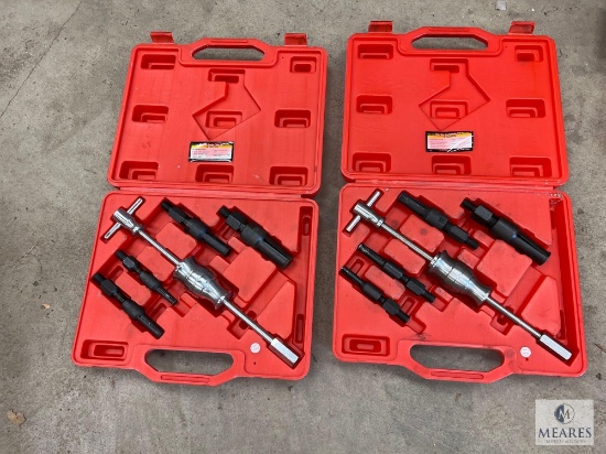 Two Pittsburgh Blind Hole Bearing Puller Sets