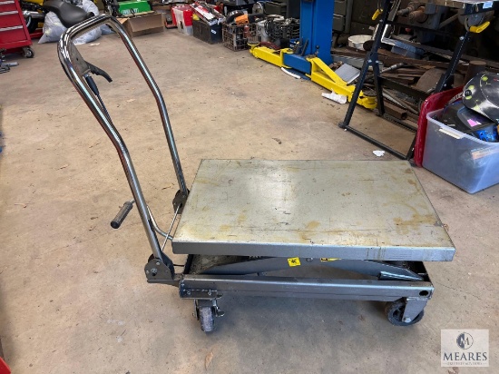 HaulMaster 1000-pound Capacity Hydraulic Table Cart