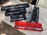Large Torque Wrench Lot