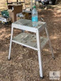 Small Aluminum Work Table