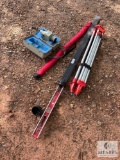THS Auto 31 Transit with Tripod and Measuring Rod