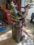 Cutting Torch Cart with Tanks