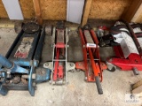 Group of Four Floor Jacks