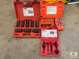 OEM Axle Nut Socket Set, Steering Wheel Puller and Pulley Puller/Installer Kit