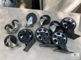 Large Lot of Casters in Various Sizes