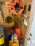 Group of Extension Cords and Air Hoses