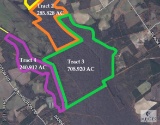 Tract 3 - 708.92 Acres - (150.11 Outside of the Conservation Easement)