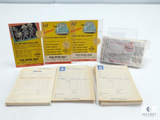 Cash Sales Receipt Books - Union Oil Company of California