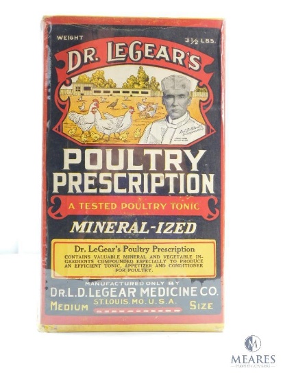 Dr. LeGear's Poultry Prescription, A Tested Poultry Tonic Mineral-ized