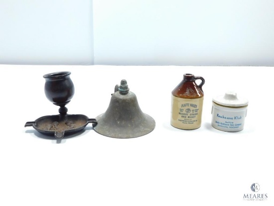 Vintage and Antique Advertising Items and Bell