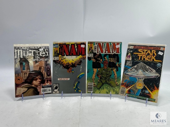 Four Marvel Comic Books