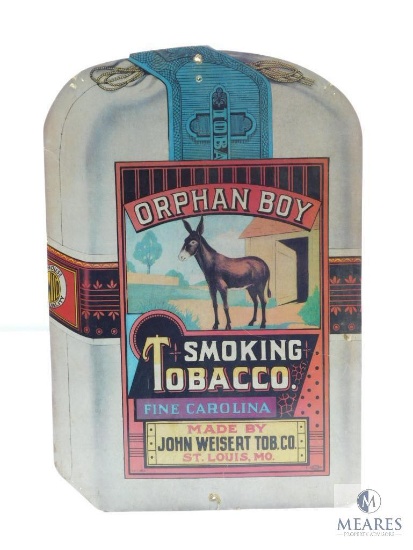 Orphan Boy Smoking Tobacco St. Louis Missouri Advertising Sign