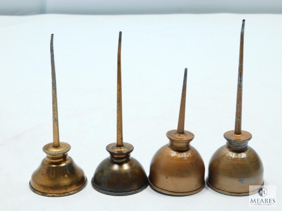 Four Vintage Oil Cans