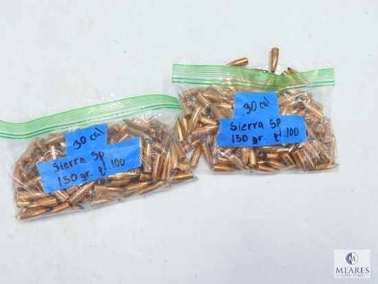 Approx. 200 Rounds .30 Sierra Sp., 150 Grain