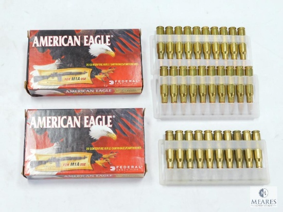 30 Rounds American Eagle, 7.62 x 51mm, 168 Grain OTM, For M1A