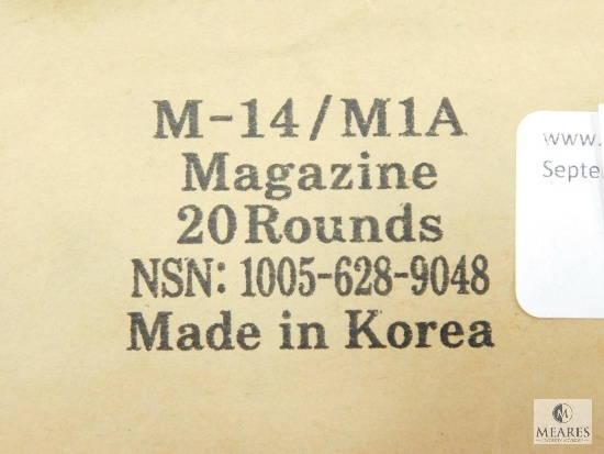 M-14/M1A Magazine 20 Rounds