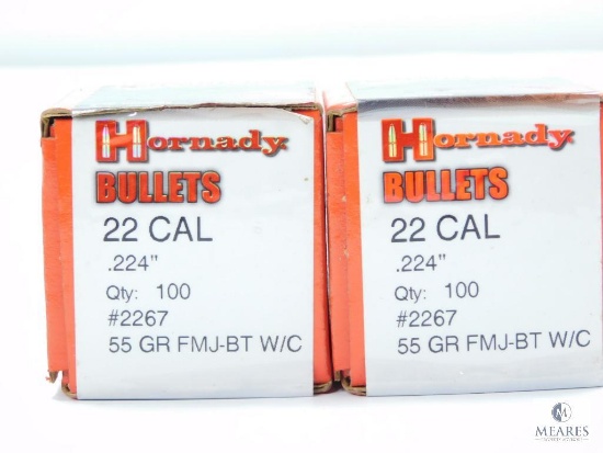 Hornady Bullets 55 Gr. FMJ BT
