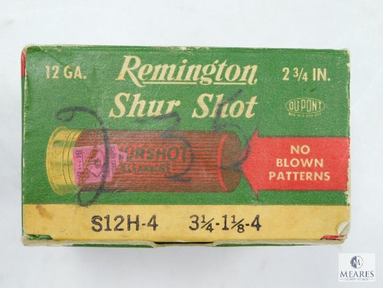 25 Rounds Remington Shur Shot, 12 Gauge 2 3/4"