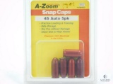 A-Zoom Snap Caps, 45 Auto Five Pack