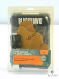 Blackhawk Suede Leather Tuckable Holster, Left