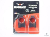 Warne Maxima Fixed Scope Rings, 1
