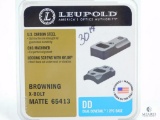 Leupold Duel Dovetail Two Piece Basem Browning X-Bolt, Matte