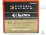 20 Rounds Federal Premium .410 2 1/2