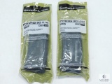 Two New 30 Round Magpul Pmag With Window AR15 5.56 Rifle Magazines