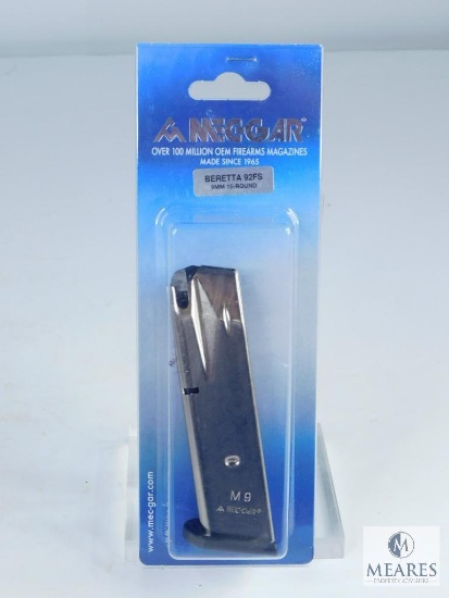 Mec-Gar Beretta 92FS, 9mm 15 Rounds Magazine