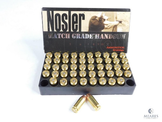 50 Rounds Nosler ASP .40 S&W, 180 Grain JHP