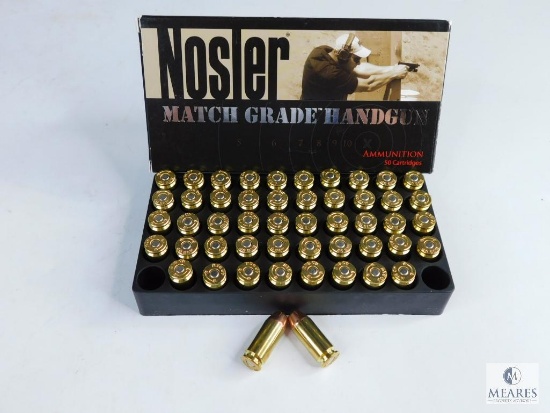 50 Rounds Nosler ASP .40 S&W, 180 Grain JHP
